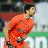 Karlo Letica: un retour sans doute bienvenu dans la cage du Lausanne-Sport. KEYSTONE/GIAN EHRENZELLER
